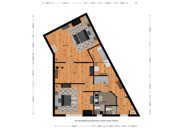 Floorplan - Schulpenpad 2, 4551 EG Sas van Gent